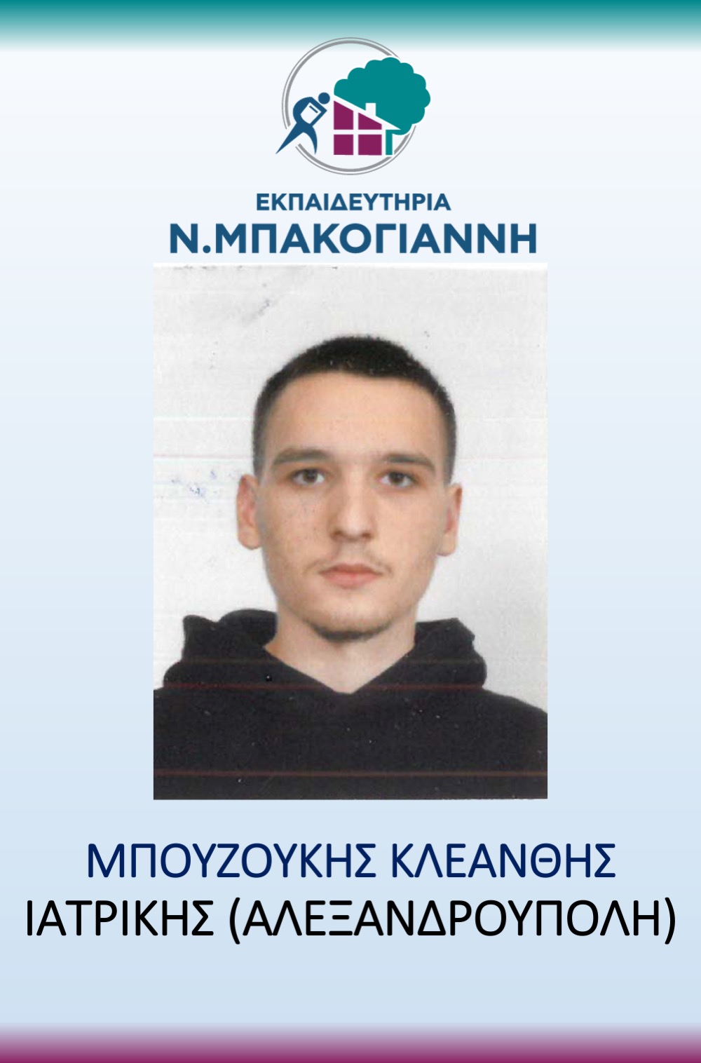 ΕΚΠΑΙΔΕΥΤΗΡΙΑ Ν. ΜΠΑΚΟΓΑΝΝΗ - ΠΑΝΕΛΛΑΔΙΚΕΣ 2026