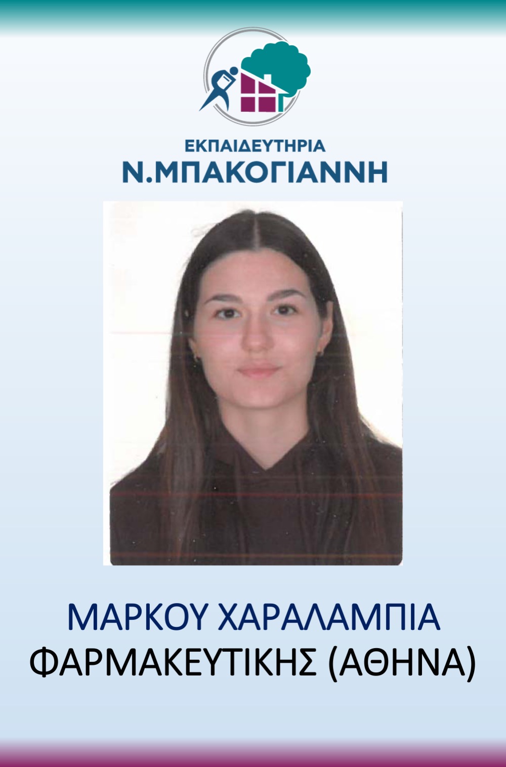 ΕΚΠΑΙΔΕΥΤΗΡΙΑ Ν. ΜΠΑΚΟΓΑΝΝΗ - ΠΑΝΕΛΛΑΔΙΚΕΣ 2026