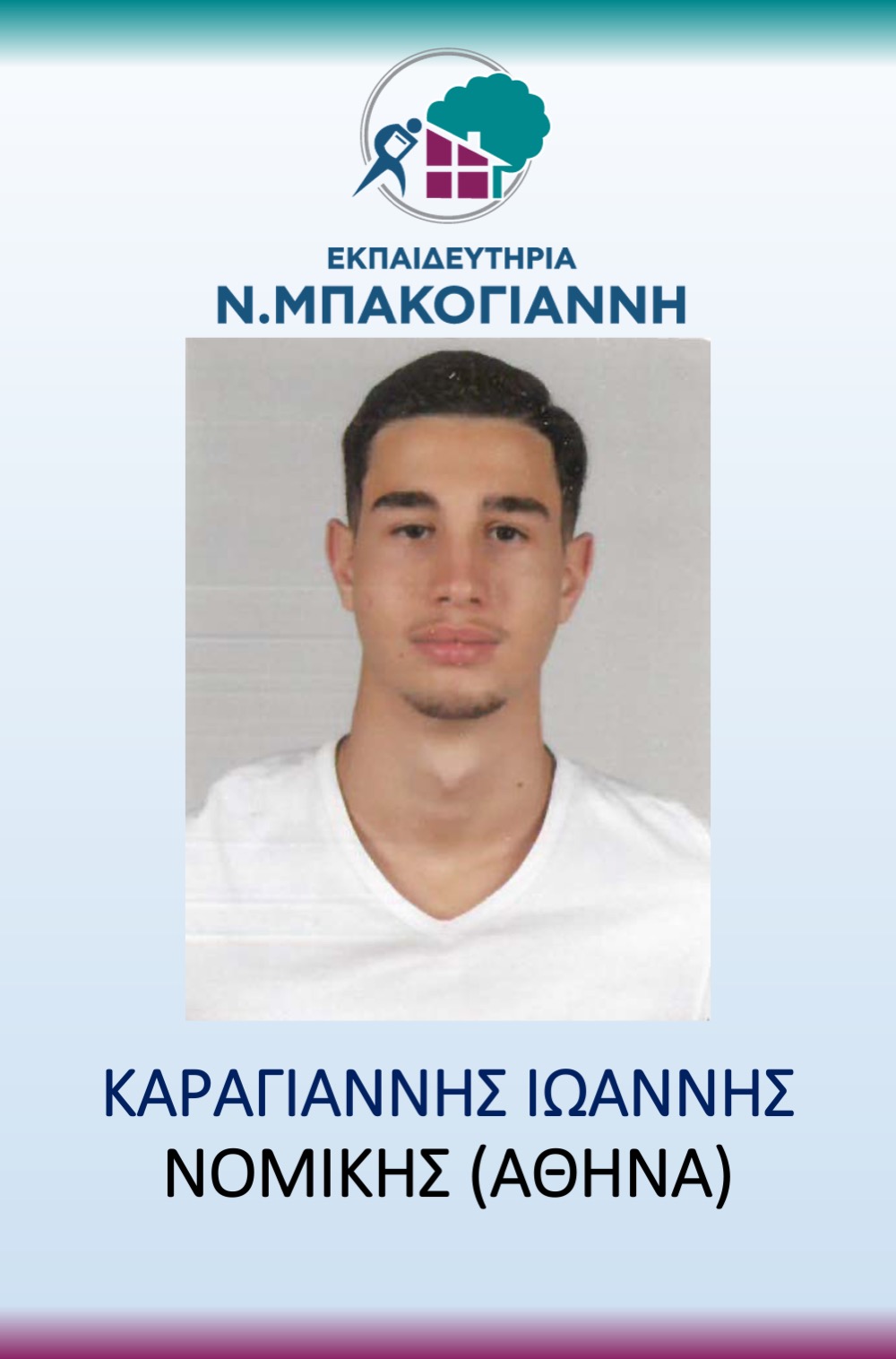 ΕΚΠΑΙΔΕΥΤΗΡΙΑ Ν. ΜΠΑΚΟΓΑΝΝΗ - ΠΑΝΕΛΛΑΔΙΚΕΣ 2026