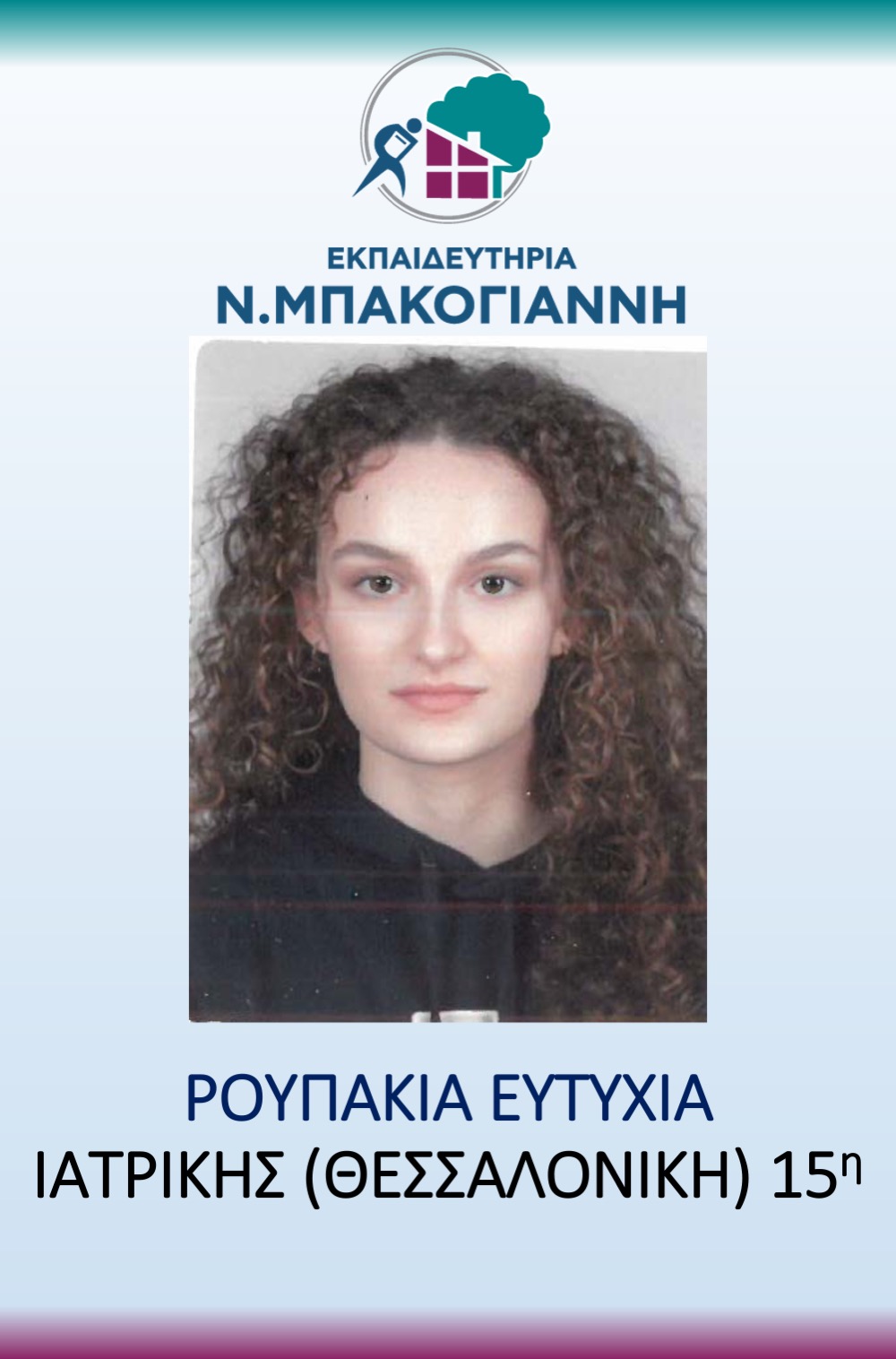ΕΚΠΑΙΔΕΥΤΗΡΙΑ Ν. ΜΠΑΚΟΓΑΝΝΗ - ΠΑΝΕΛΛΑΔΙΚΕΣ 2026