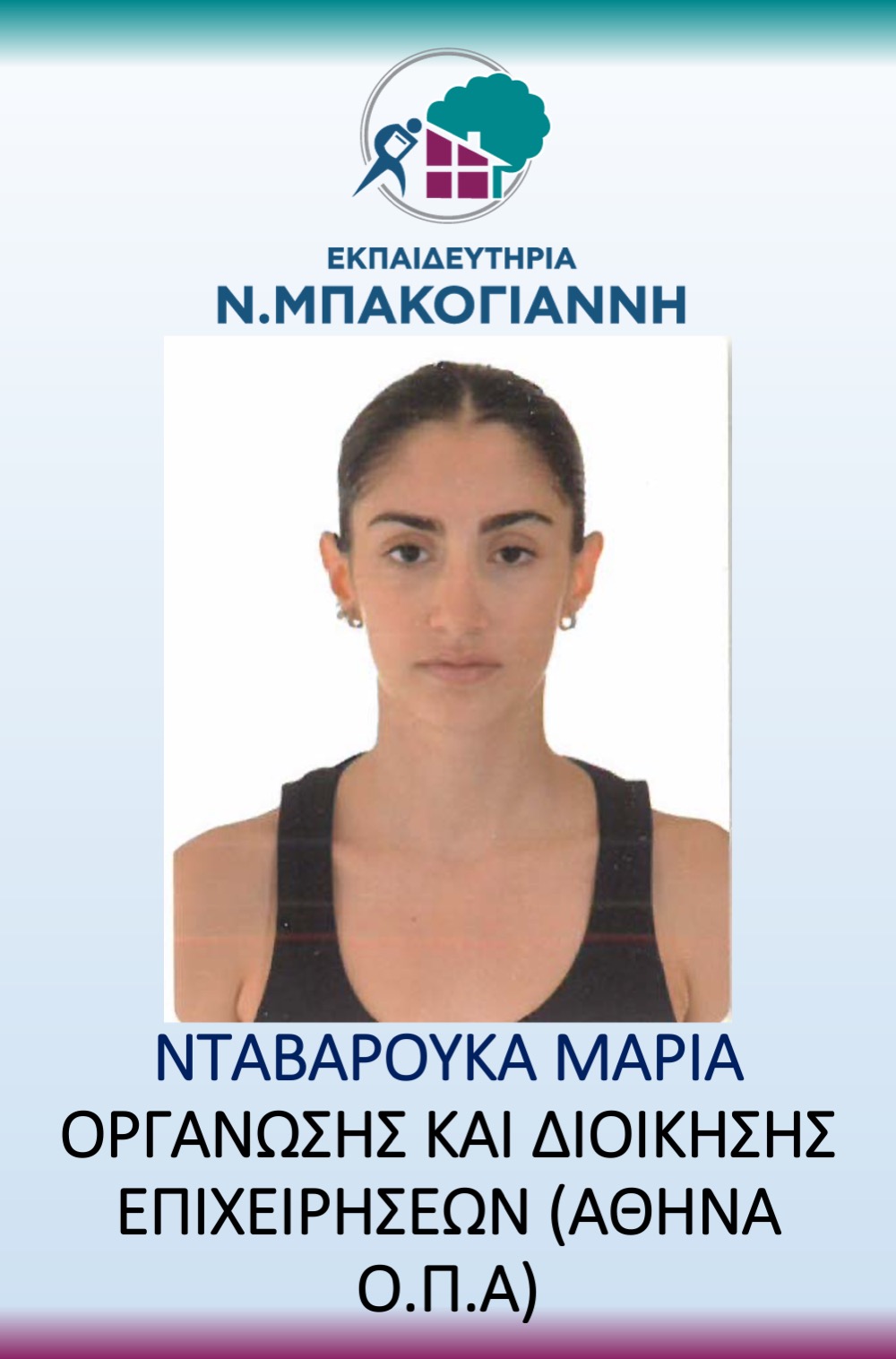 ΕΚΠΑΙΔΕΥΤΗΡΙΑ Ν. ΜΠΑΚΟΓΑΝΝΗ - ΠΑΝΕΛΛΑΔΙΚΕΣ 2026