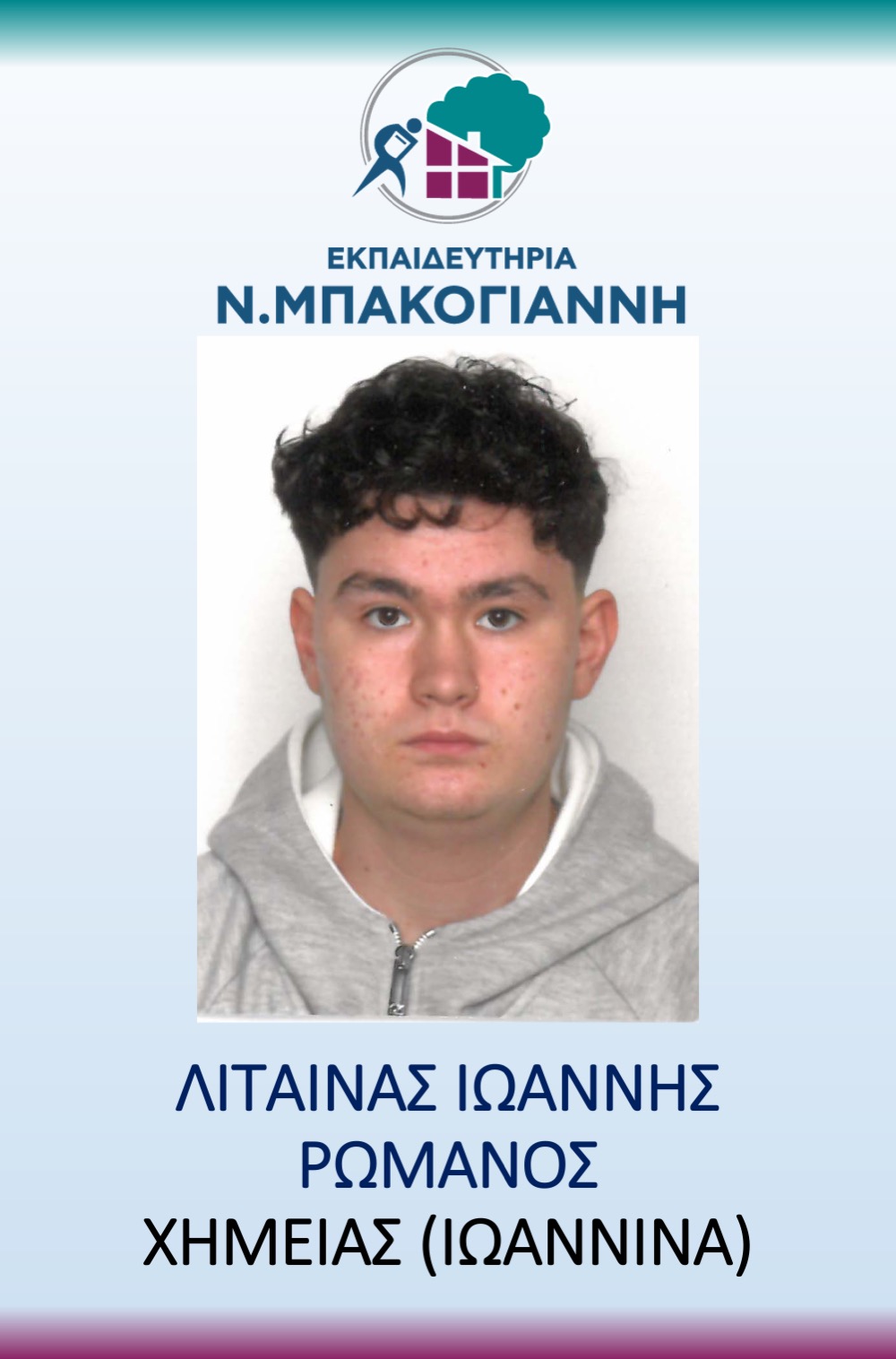 ΕΚΠΑΙΔΕΥΤΗΡΙΑ Ν. ΜΠΑΚΟΓΑΝΝΗ - ΠΑΝΕΛΛΑΔΙΚΕΣ 2026