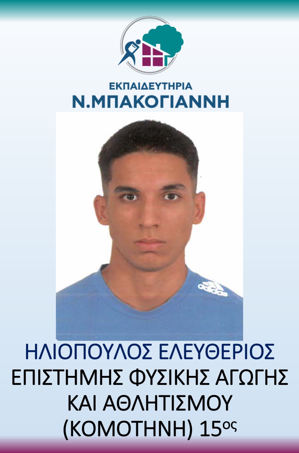 ΕΚΠΑΙΔΕΥΤΗΡΙΑ Ν. ΜΠΑΚΟΓΑΝΝΗ - ΠΑΝΕΛΛΑΔΙΚΕΣ 2026
