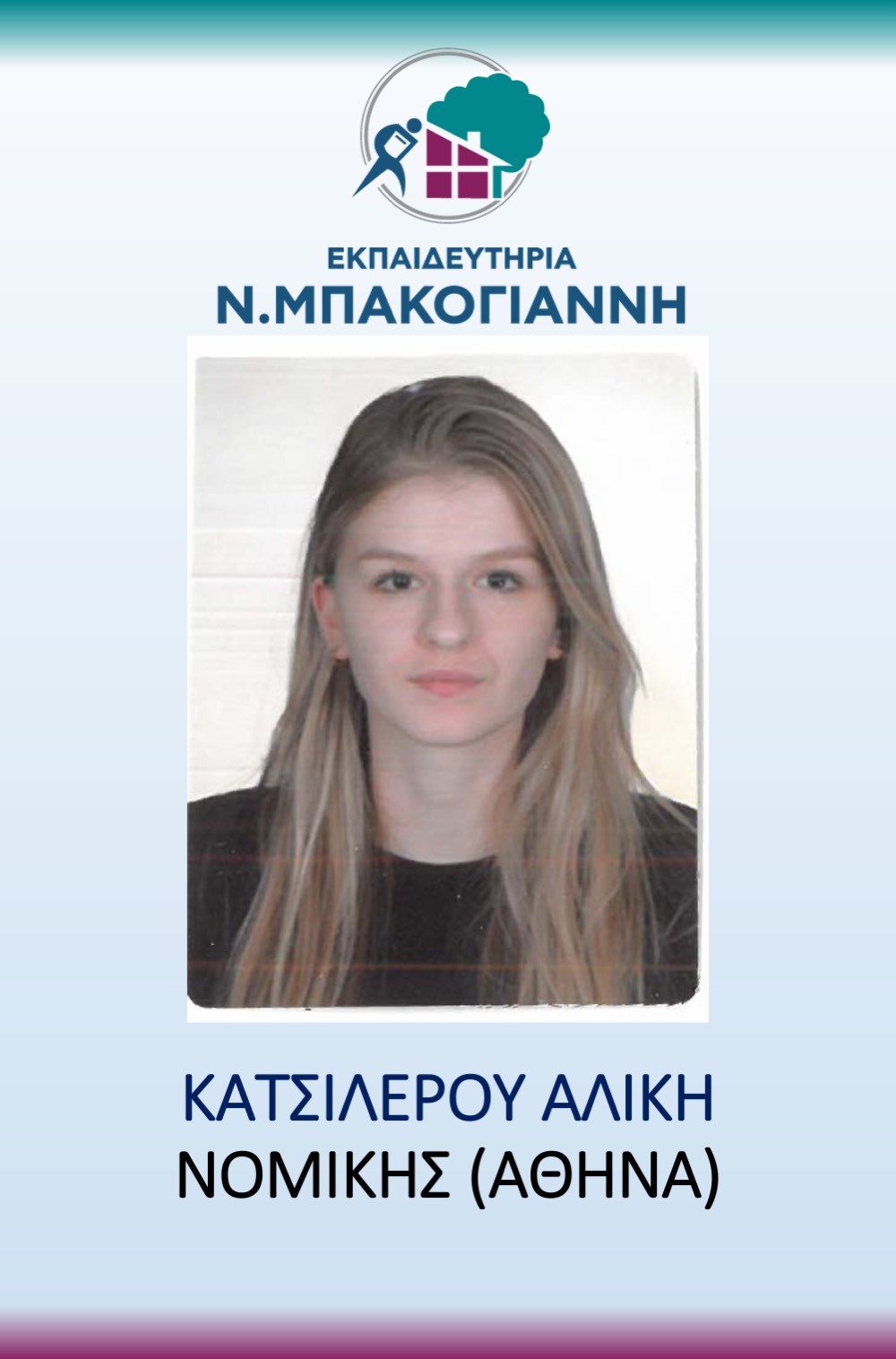 ΕΚΠΑΙΔΕΥΤΗΡΙΑ Ν. ΜΠΑΚΟΓΑΝΝΗ - ΠΑΝΕΛΛΑΔΙΚΕΣ 2026